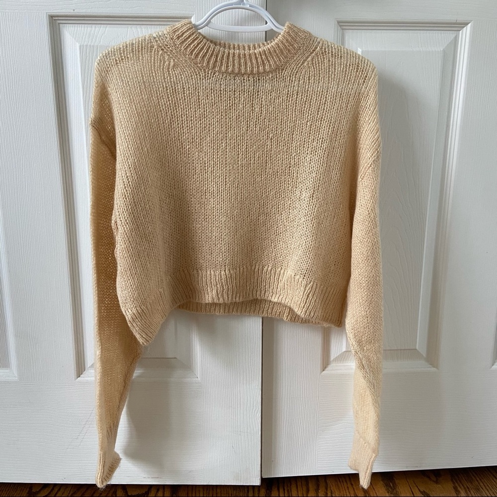 TNA mohair blend sweater